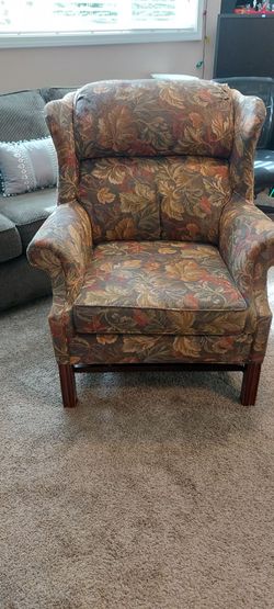 Wing back chair