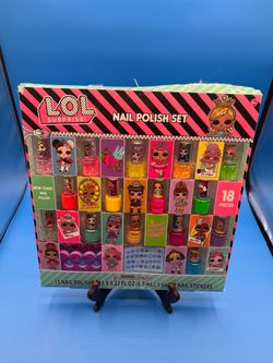 LOL Surprise! 18 pc. Glitter nail polish set