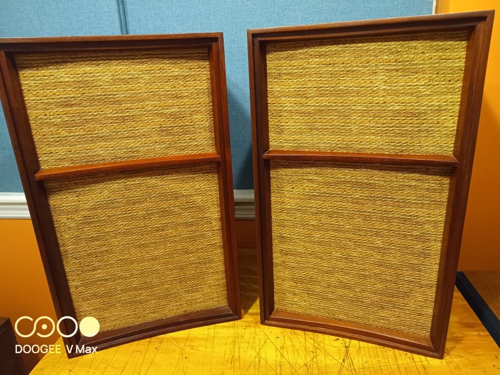 Wharfedale W60 Speakers Rare Vintage Audiophile Exellent Condition