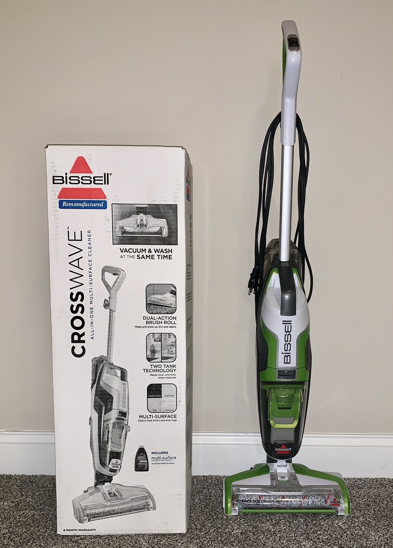 BISSELL CrossWave All-in-One Multi-Surface Wet Dry Vacuum