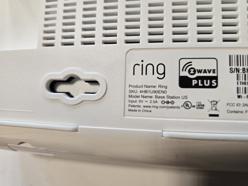 Ring Zwave Plus Base Station And Sesors
