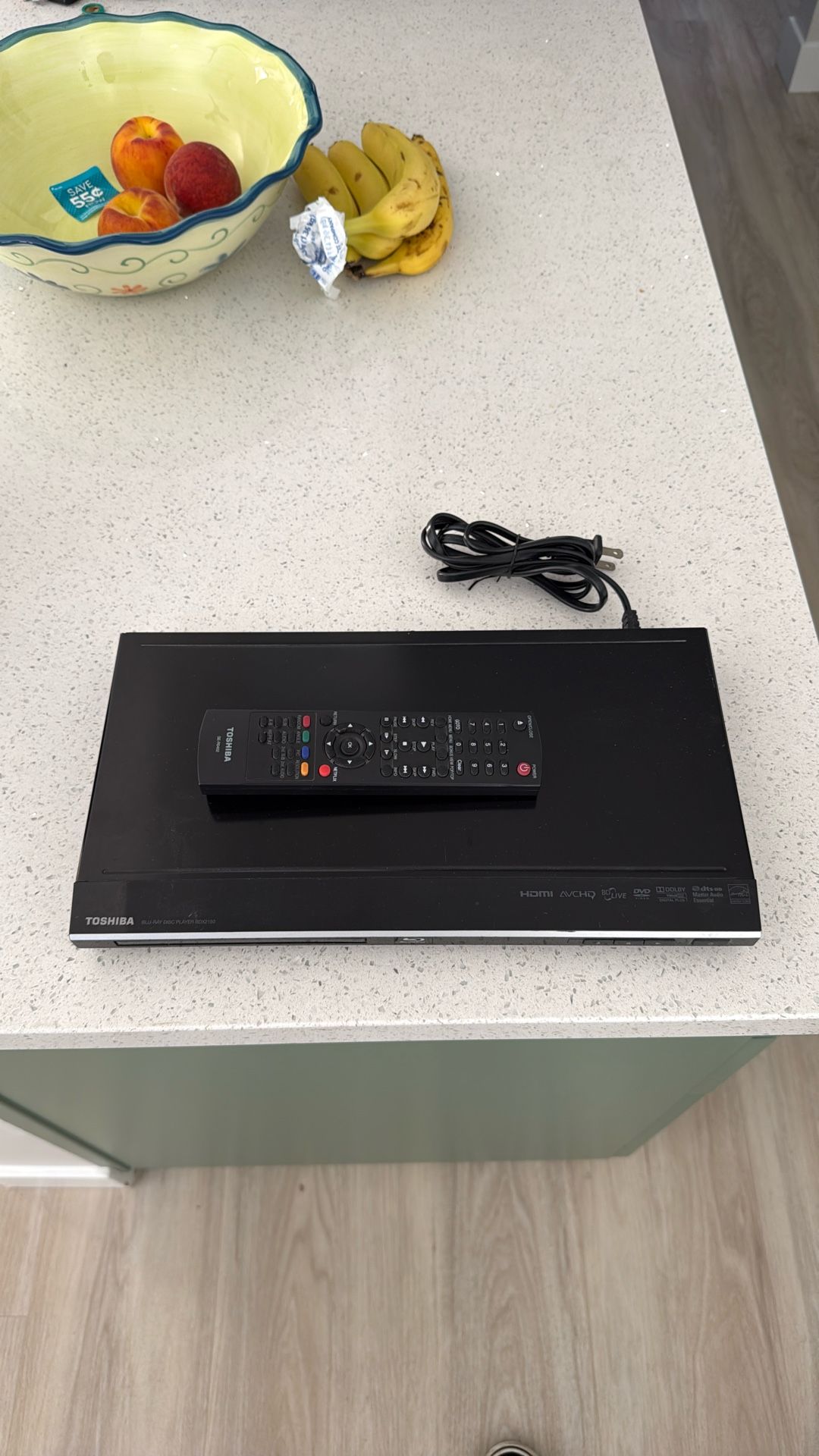 Toshiba BDX2150KU Blu‑ray Player