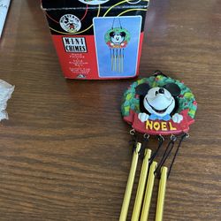 Mickey & Co. Mini Chimes Mickey Christmas Noel 