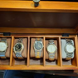 Relojes De Buena Marca En Excelente Estado ..seiko.movado..citizen..gruen