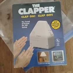 The Clapper New in Box Sound Activated Clap On/Off Light Switch Factory Sealed
