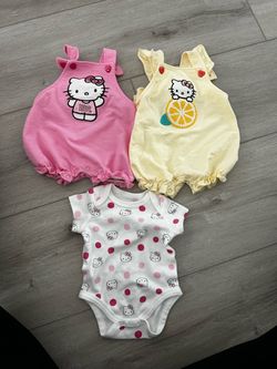 Sanrio Hello Kitty rompers plus onesie
