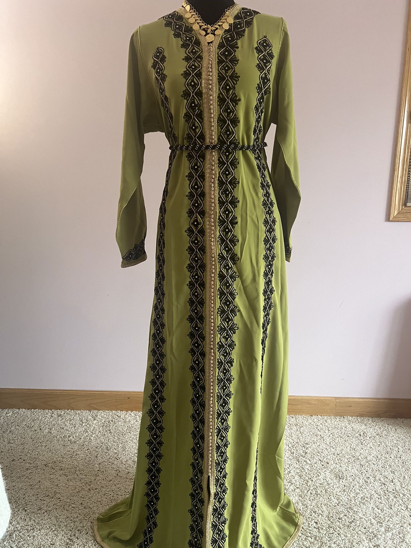 Kaftan Wedding Dress Thobe New Small