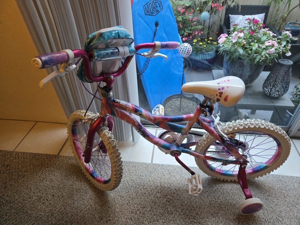 Girls Dynacraft 18 Inch Bike