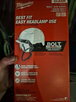 Milwaukee BOLT Clear Eye Visor 48-73-1410