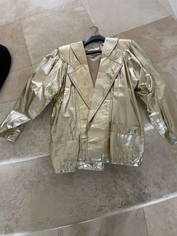 Designer Custom Leather Custom Jacket Evening Wear 