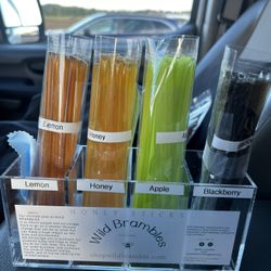 Local Flavored Honey Display 