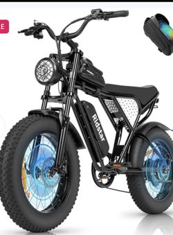 Ridstar 1000W E-Bike – Like New, 50-Mile Range, Fat Tires - Bethlehem, PA
