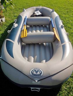 Aqua Marina Inflatable Boat (3-4 Person) – Ready for the Water 🚣‍♂️