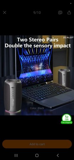 New portable Bluetooth speaker big battery 3,600ma