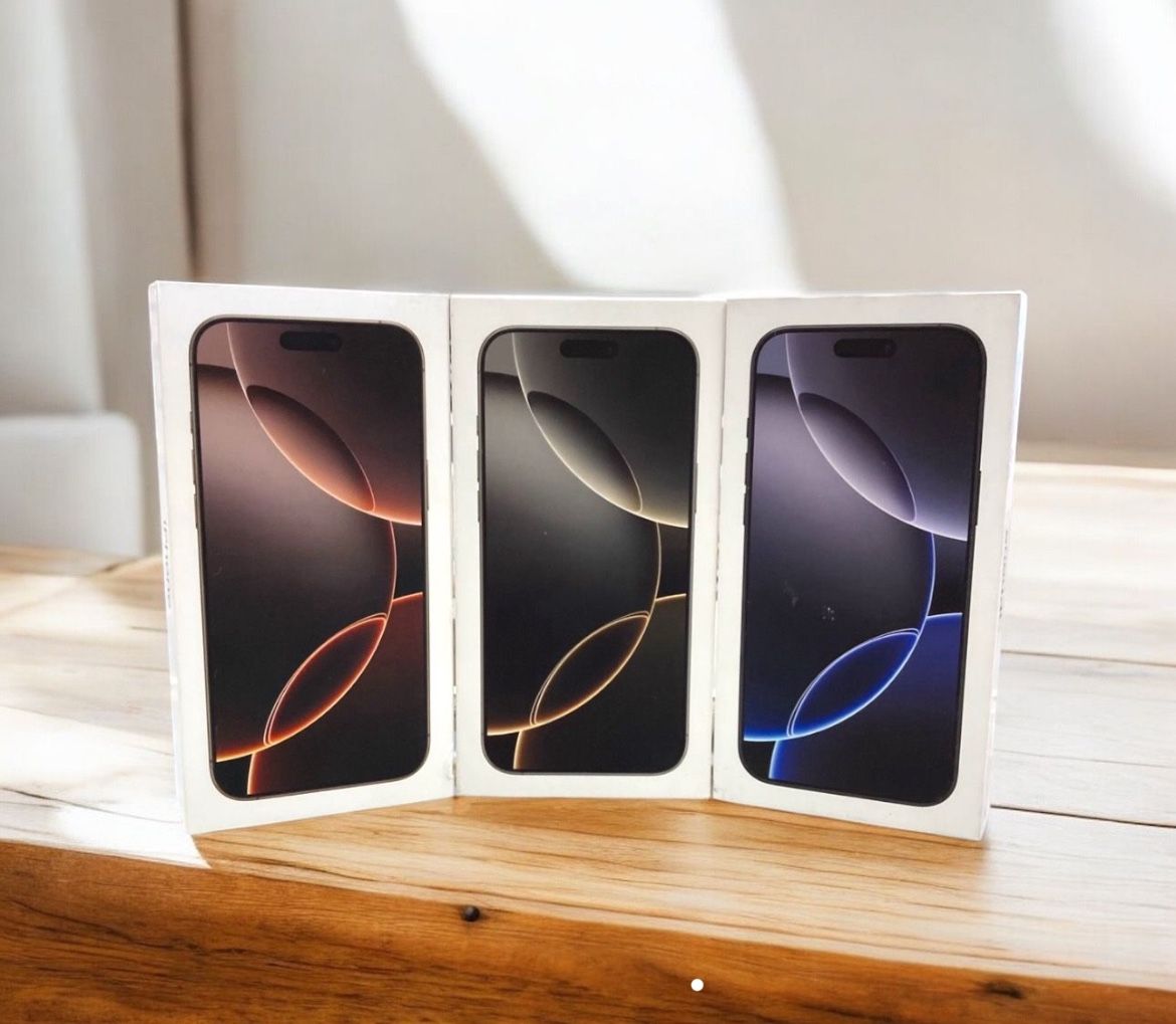 A3083 Pro Max Apple IPhone 16 pro Max 256gb new sealed Unlocked 1yr warranty