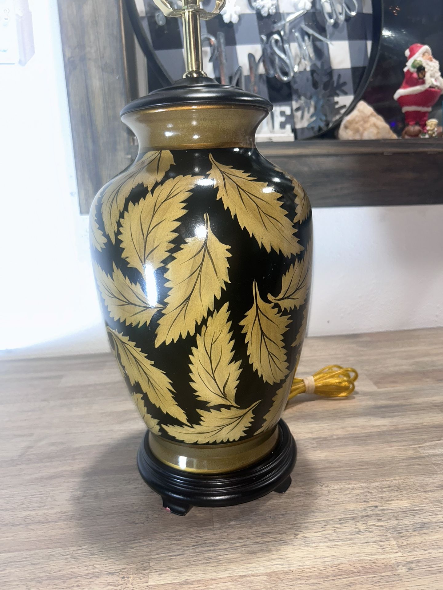 MCM Gold Leaf Table lamp