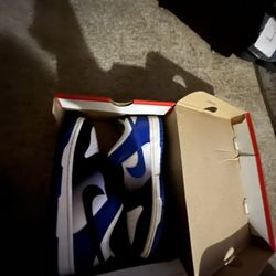 Nike Dunks Low Royal White/black