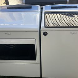 Washer And Dryer Set Whirlpool High Efficiency Extra Capacity Plus