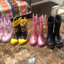 Rain  Boots Size 6 Size 7, Size 8