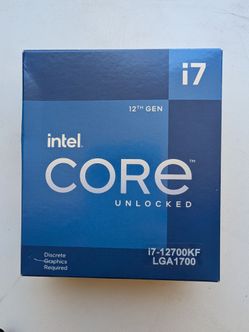 Intel Core i7 -12700KF Processor ( Sealed Box)