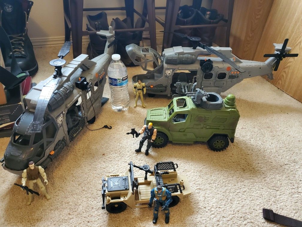 Gi Joe/army Toys/models Collection