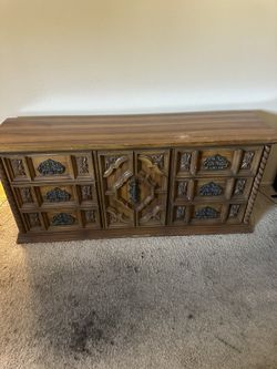 Old Wood Dresser