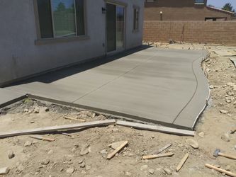 Concrete and landscape instalation