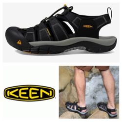 Keen Newport H2 Water Sport Sandals in black