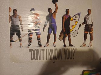 1990 Bo Jackson (Don't I Know You) Poster