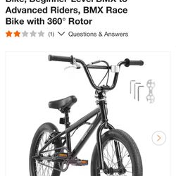 18” BMX bike Brand New