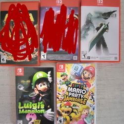 Nintendo Switch 1 And 2 Games