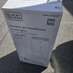 Portable AC  Black Decker  Like New