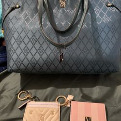 Victoria Secret Tote And Small Wallets