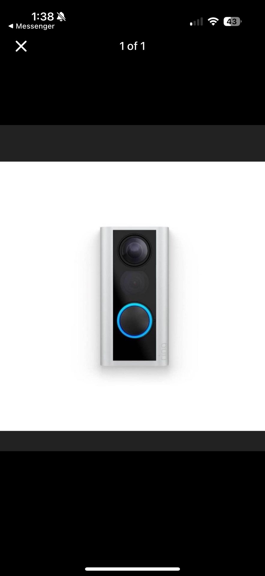 Ring Peephole Doorbell