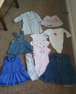 Baby girl clothes 6 - 12 months