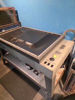 Lawson Expo-Light Professional Screen Printing Exposure Unit – Holds 2 Screens