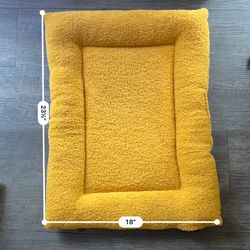Yellow Dog/Cat Bed