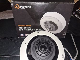 Hanwha VisionXNF-9010RV/9013 RV/9010RVM Fisheye Security Camera