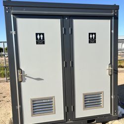 Portable Dual Restroom 