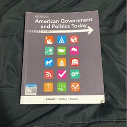 American Government And Politics Today Brief Edition