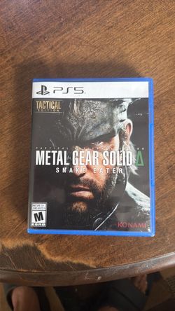 Metal Gear Solid Delta Snake Eater PS5 Tactical Edition