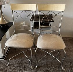 TWO KITCHEN/DINING CHAIRS
