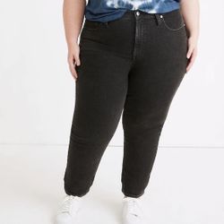 Madewell Plus Curvy Perfect Vintage Jean Crop Womens