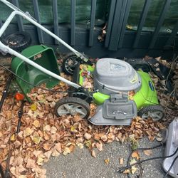 Corded Sun Joe Lawn Mower 