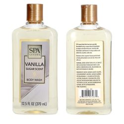 SPA Luxury Vanilla Sugar Body Wash:
