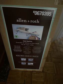 Allen + Roth Solid self kit