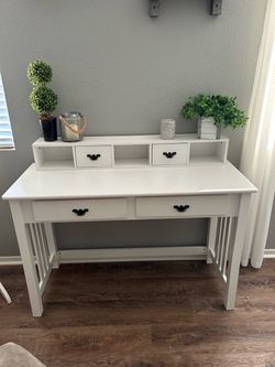 Desk and chair