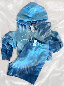 NWT • GAP Vintage Tie-Dye Hoodie + Shorts Set Men’s S/M