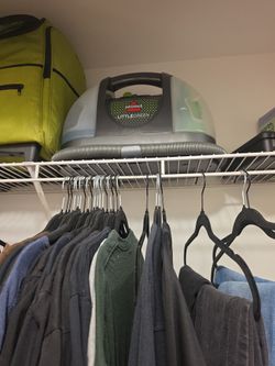 Little green Bissell carpet cleaner
