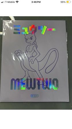 Pokemon x Target MEWTWO Poster 30th Anniversary Art Sold Out Exclusive